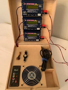 Custom RC Charging Station w Multiple Bantam e-Station Programmable Chargers - Picture 1 of 13