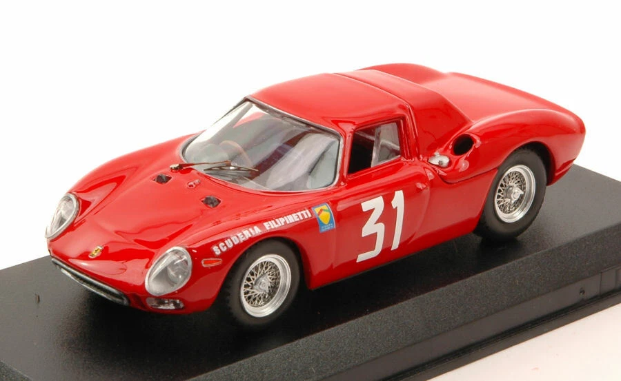 Ferrari 250 LM #31 Winner Monza 1964 N. Vaccarella 1:43 Model BEST MODELS - Immagine 1 di 1