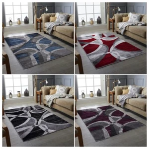 ALFOMBRAS DE DISEÑO MODERNO ALFOMBRAS PEQUEÑAS XGRANDES PISO DE SALÓN DORMITORIO ALFOMBRAS - Imagen 1 de 17