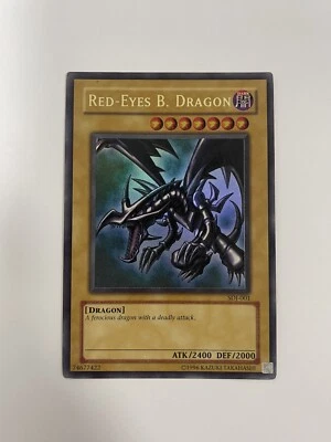 YUGIOH - Red-Eyes B. Dragon - Ultra Rare - SDJ-001 - M/NM - Image 1 of 2