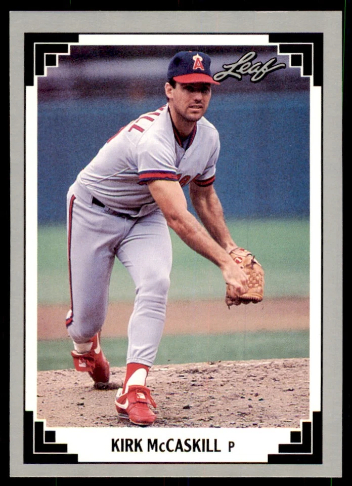 1991 Leaf Kirk McCaskill Baseball Cards #199 - Image 1 of 2