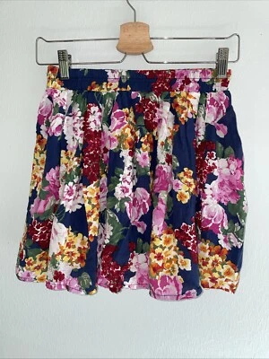 Женская мини-юбка с цветочным узором Brandy Melville Onesize Flowy Pull On Summer Италия - Изображение 1 из 4