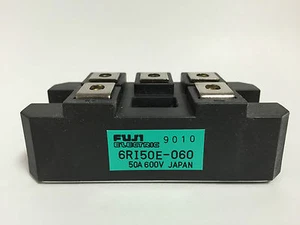 6RI50E-060 Fuji Electric Power Diode Module PDM 50A 600V Japan 1pc - Picture 1 of 5