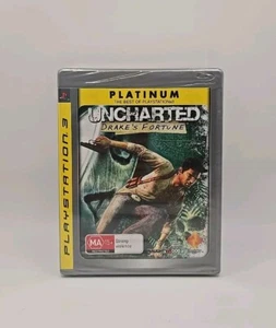Uncharted Drakes Fortune PS3 Game PlayStation 3 - Brand New & Factory Sealed - Picture 1 of 4