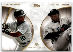 2022 Topps Dynamic Duals #12 Gary Sheffield / Dontrelle Willis PR1725 - Picture 1 of 2