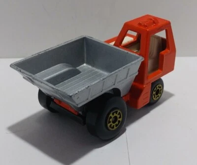 Matchbox S/F #26-F V.4 Site Dumper (2 5/8") Orange/Red, Met. Grey Dumper NM/MT - Image 1 of 4