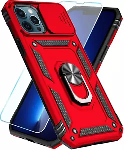 for iPhone 13 Pro Max Case|with Camera Cover HD Screen Protector[Military Grade - Picture 1 of 1