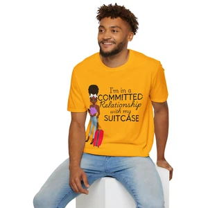 Travel t-shirt, airport apparel, TShirt for Traveler S,M,L,XL,1X,2X,3X - Picture 1 of 10
