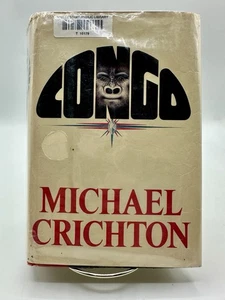 CONGO by Michael Crichton Hardcover 1980 First Trade Edition Dust Jacket HCDJ - Imagen 1 de 11