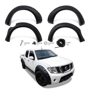 Off-Road Kotflügel Radlauf Verbreiterung für NISSAN NAVARA 2011-2014 D40 Schwarz - Bild 1 von 11