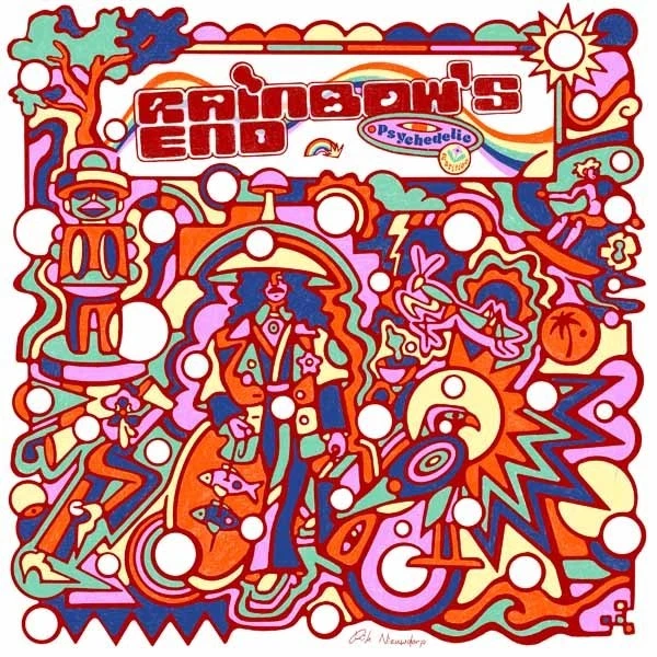 VARIOUS ARTISTS RAINBOW'S END (TRANSPARENT VINYL) Vinyl LP mint new sealed psych - Image 1 of 2