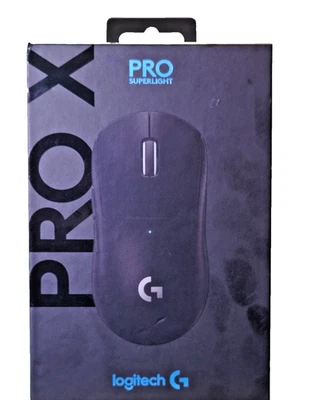 Logitech PRO X SUPERLIGHT Wireless Gaming Mouse HERO 25K 25600 DPI Ultra Light - Image 1 of 4