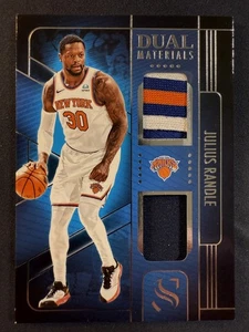 Silhouette Dual Materials 2024 usado en juegos Julius Randle New York Knicks - Imagen 1 de 1