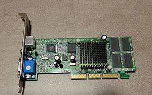 Geforce2 MX400 64M SDRAM AGP TV-OUT VGA Grafikkarte AGP Karte               **12 - Bild 1 von 2