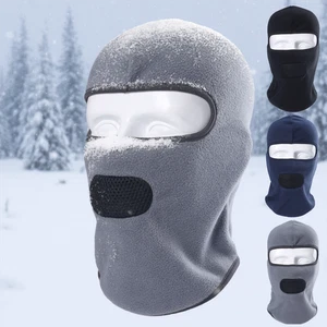 Winter Winddicht Fleece Hals Warm Sturmhaube Ski Vollgesichtsmaske für kaltes Wetter - Bild 1 von 25