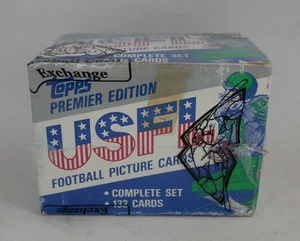 1984 TOPPS USFL FOOTBALL COMPLETE 132 CARD FACTORY SET *BBCE WRAPPED* - Picture 1 of 3