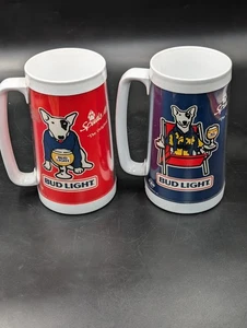 Vintage Pr Bud Light Spuds McKenzie Thermo Serve Mug Tasse 1986 sauber - Bild 1 von 10