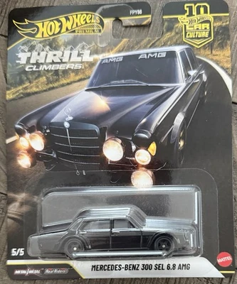Escaladores de emoción premium Hot Wheels 2026 Mercedes-Benz 300 SEL 6,8 AMG #5/5 Foto 1 de 2