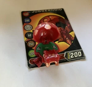 Bakugan Juggernoid B1Classic Pyrus 350g Battle Brawlers + Juggernoid card HP - Picture 1 of 12