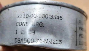 SURPLUS TIMKEN? CONO DE RODAMIENTO/RODILLOS NSN:3110-00-100-3546 RODAMIENTO ENVÍO GRATUITO A EE. UU. - Imagen 1 de 1