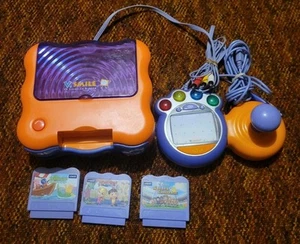 Vtech Vsmile TV Learning System Console W/ Controller And 3 Games Untested - Picture 1 of 8