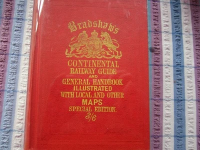 Bradshaws continental railway guide 1st edition 2012 - Image 1 of 4