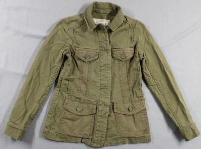Chaqueta Marc by Marc Jacobs para mujer talla 2 verde ropa de trabajo utilitaria bolsillos de algodón Foto 1 de 4
