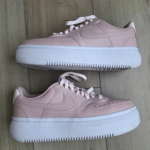 Scarpe Nike Court Vision Alta rosa morbido donna taglia 9 DM0113 600