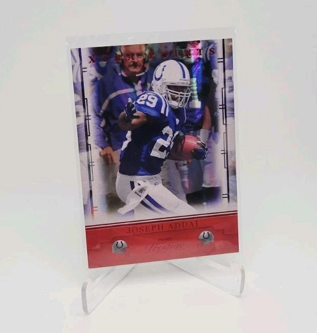 JOSEPH ADDAI 2008 Playoff Prestige 96/100 Xtra Points Red Holo Foil #42 COLTS  - Image 1 of 1
