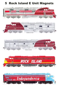 Rock Island E Units 5 Magnet Set von Andy Fletcher - Bild 1 von 1
