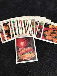 MCCALL'S GREAT AMERICAN RECIPE CARD REPLACEMENTS/the pacific coast 1w-24w - Picture 1 of 5