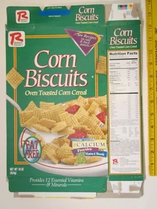 Caja de cereales RALSTON 2004 vacía galletas de maíz Z6B55 - Imagen 1 de 2