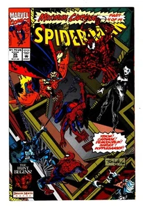 SPIDER-MAN 35 (VF+ 8.5) 1st COVER APPEARANCE of SHRIEK / BLACK CAT / vs CARNAGE* - Picture 1 of 2