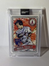 MIKE TROUT - TOPPS - PROJECT 2020 - CARD # 100 - PR 74862 - BLAKE JAMIESON - MLB