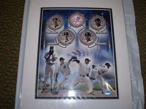 NEW YORK YANKEES JOHNSON MUSSINA RIVERA CHACON 8X10 COLOR MATTED PHOTO NEW - Picture 1 of 1
