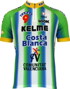Maglia Ciclismo vintage Jersey cycling Team prof KELME COSTA BLANCA size S - Foto 1 di 3