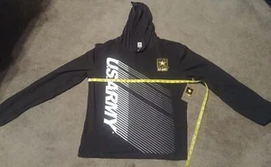 US ARMY OFFICIAL T SHIRT HOODIE PULLOVER MENS LARGE BRAND NEW! - Picture 1 of 8