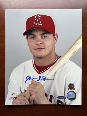 Dallas McPherson Anaheim Angels (2004-2006) FIRMADO 8x10 Color Foto MLB Holograma Foto 1 de 2