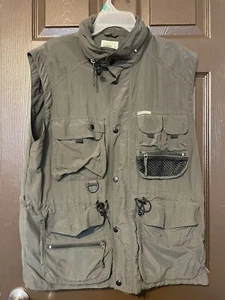 Misty Mountain Khaki Utility Weste Wandern Angeln Gr. L - Bild 1 von 6