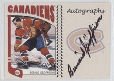 2004-05 ITG Franchises Canadian Edition Auto Bernie Geoffrion #A-BG1 Auto HOF