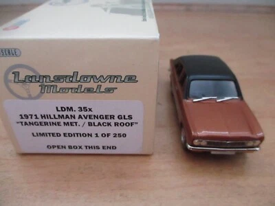 Lansdowne LDM 35x; 1971 Hillman Avenger GLS; мандарин met.; 1/250; 1:43, МБ - Изображение 1 из 4