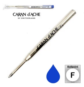 Caran D'ache - Ballpoint Refills - Goliath Refill - Fine Point - Blue - Picture 1 of 2