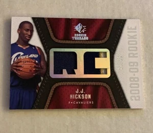 2008-09 SP Rookie Threads Patch Basketball Card #RTJH J.J. Hickson CAVALIERS - Foto 1 di 3