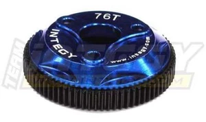 Blue Alloy 76T Spur Gear fits Traxxas 2WD Slash/Rustler/Stampede T8008BLUE - Picture 1 of 1