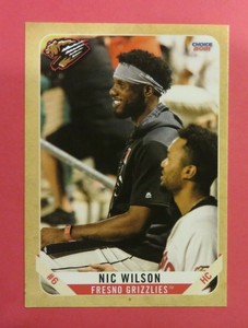 2021 Choice, Fresno Grizzlies, Hitting Coach - NIC WILSON