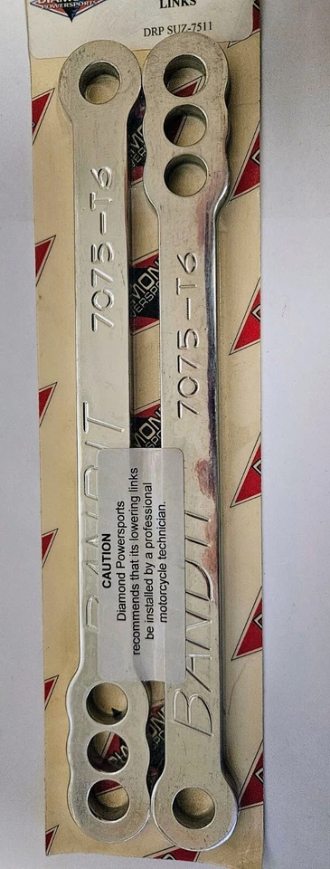 GSF600 GSF1200 2000-2005 Bandit Diamond Powersports eslabones descendentes pulidos Foto 1 de 1