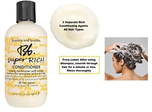Bumble & Bumbl;e BB SUPER RICH Hair Conditioner 8.5 OZ New.No.Box - Picture 1 of 1