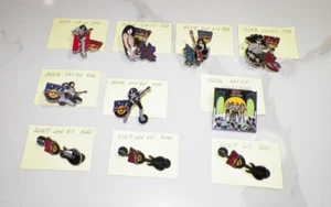 HARD ROCK CAFE KISS ROCK BAND LTD ED PINS - LOT OF 10 - Picture 1 of 7