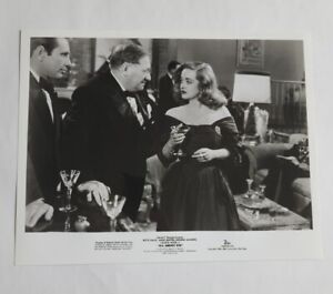 All About Eve - Bette Davis Gary Merrill Gregory Ratoff 8x10 Movie Photo 1950