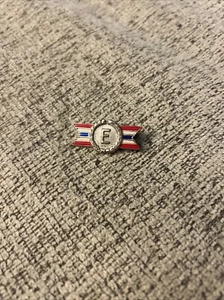 Vintage WWII Sterling & Enamel Army-Navy Production Award Military Pin - Picture 1 of 2